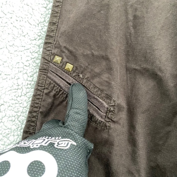 Denver Hayes Shorts Womens 12 Vintage Contemporary Fit Pockets Double Button Zip - Picture 6 of 13